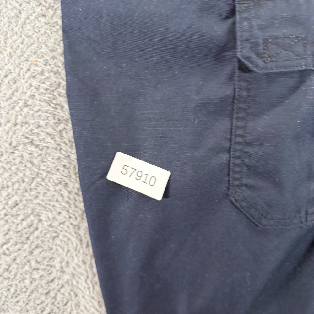 5.11 Tactical EMS Pant Womens 6 Blue Polyester Twill Cargo Straight Leg Workwear - Picture 11 of 11